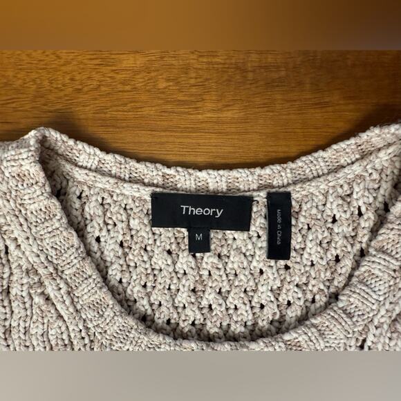 Theory Malda Meridian Textured Sleeveless Sweater Size Medium - Picture 7 of 10